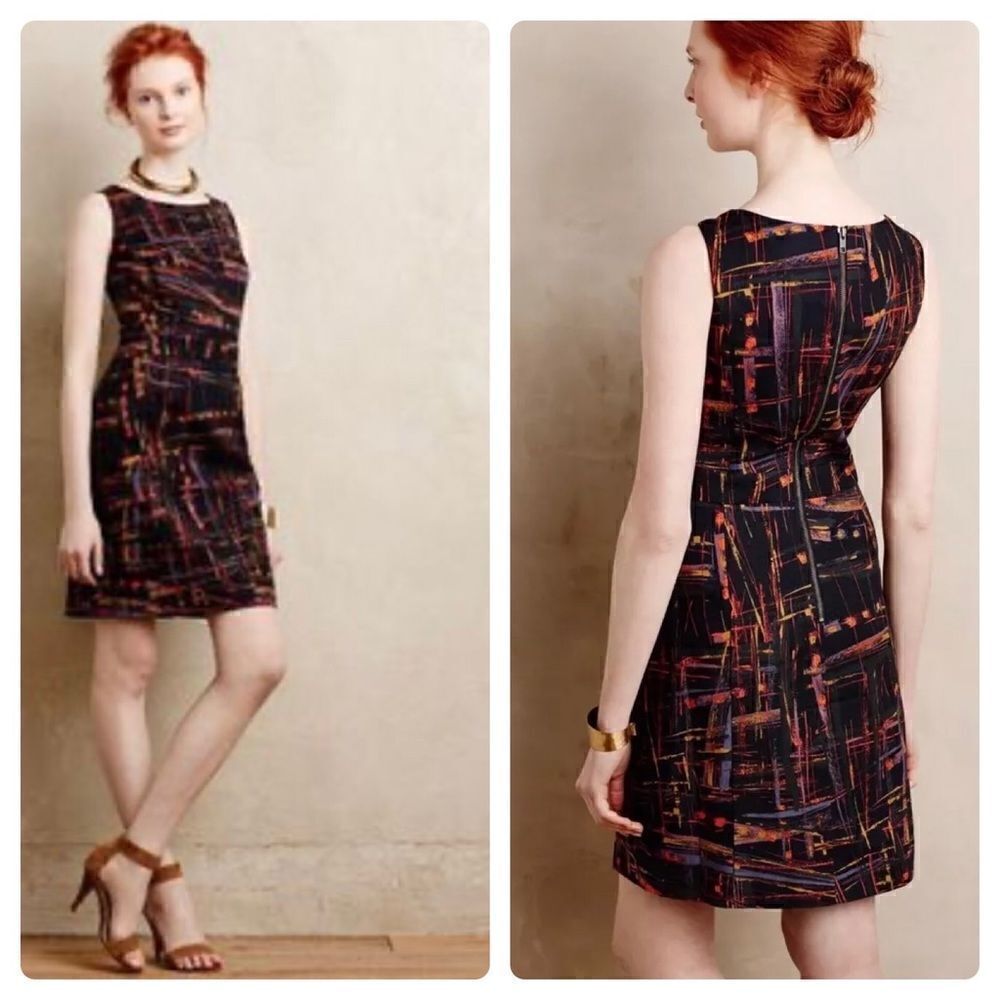 Anthropologie Tabitha Expressionist Dress